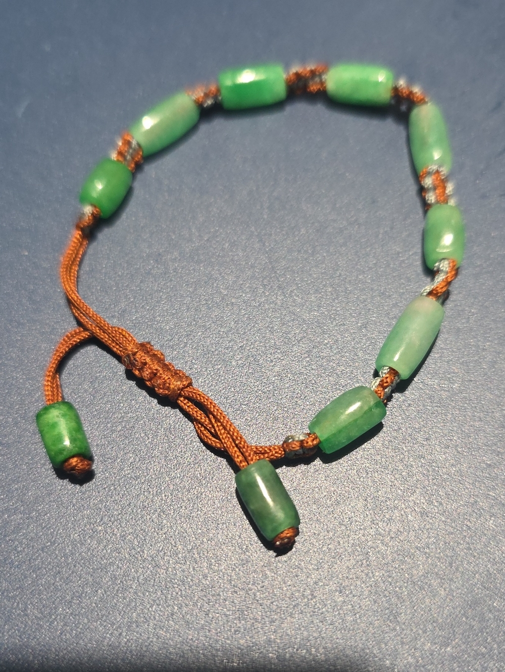Green Jade Adjustable Bracelet - Women Jewelry
